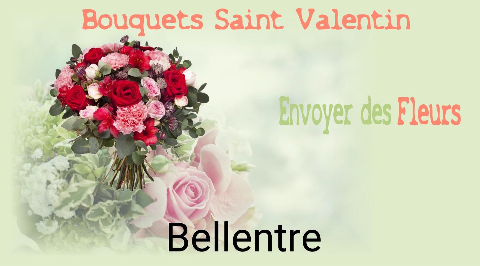 Roses de Saint-Valentin livrées à Bellentre